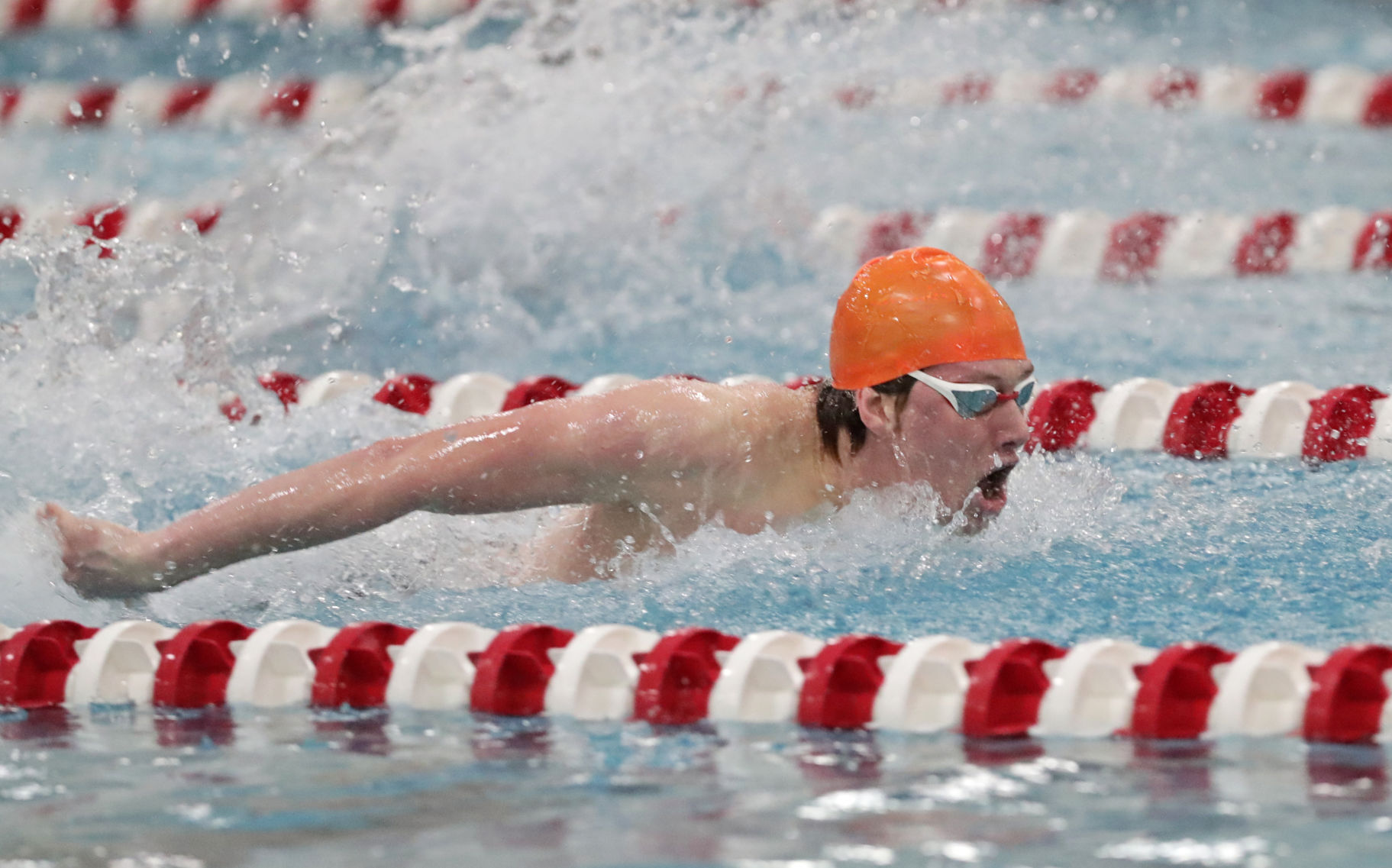 WIAA Division 1 sectional boys swim meet